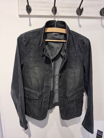 Damen Jacke Nile schwarz Cord Optik Grösse S gebraucht