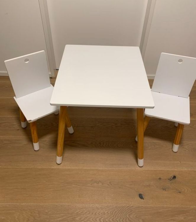 Kindertisch Und Sthle Weiss