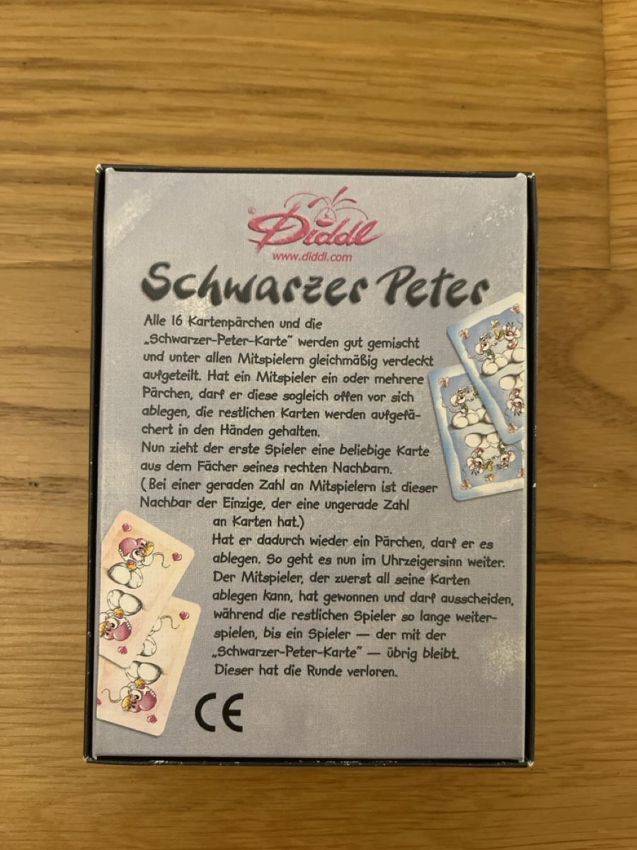 Jeux: Diddl Schwarzer Peter Kartenspiel - Komplett & Top! – D'occasion à Lyss par dom_tj5h 1