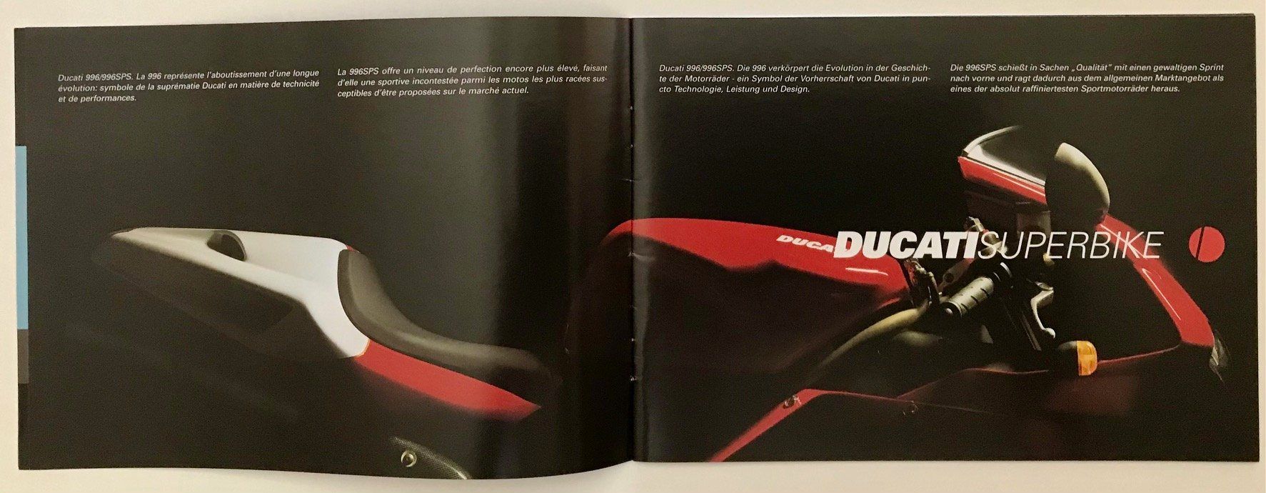 Ducati Documents: Ducati Prospekt Gesamtprogramm 2000 – D'occasion à Strengelbach par Omobono 2