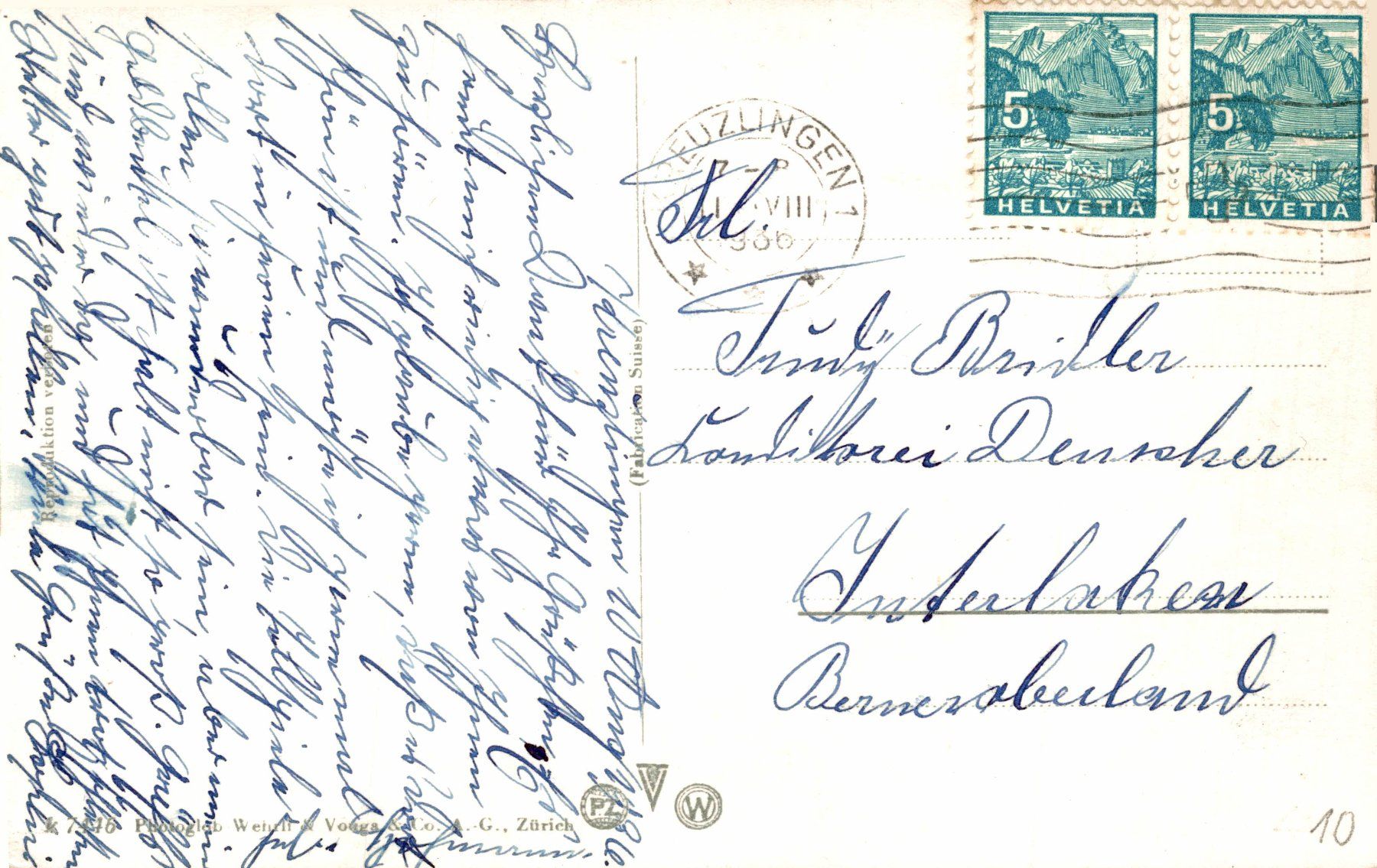 Cartes postales: Kreuzlingen – D'occasion à Bronschhofen par Astore 1