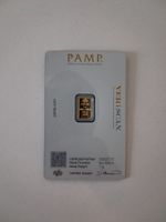 PAMP Suisse 1g Or .9999 - Lingot scellé