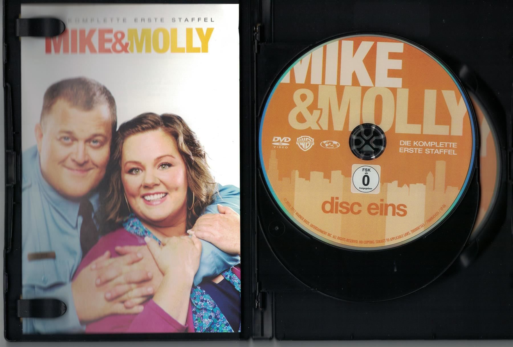 Tutti i DVDs: Mike & Molly - Staffel 1 – Usato da Wolfhausen venduto da uchuva26 1