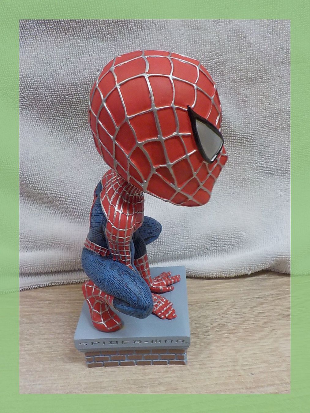Marvel Statuette: Spider-Man Bobble Head Figur - Marvel Comic Kult! – Nuovo (secondo la descrizione) da Bülach venduto da Freieck 3