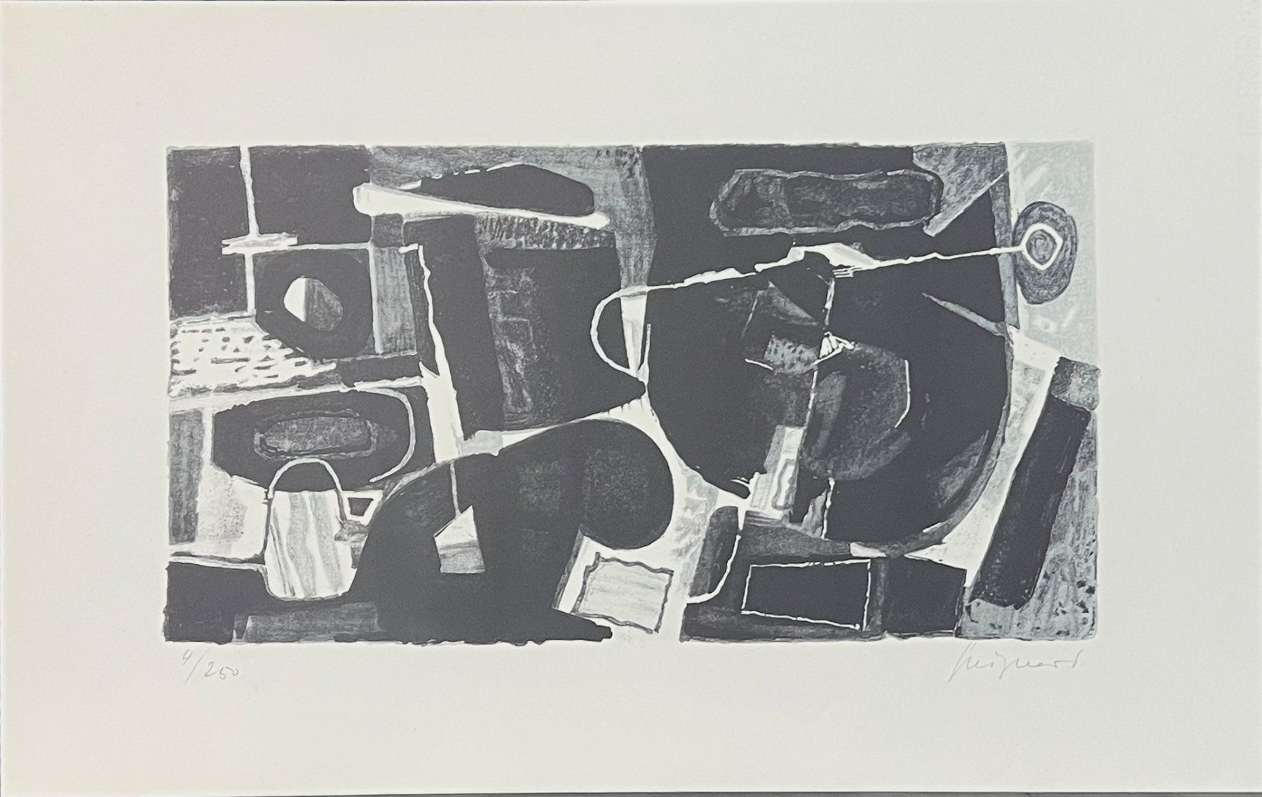 Grafica & Litografie: Roland Guignard. Ohne Titel, Litho. – Usato da Zumikon venduto da tesoro8853