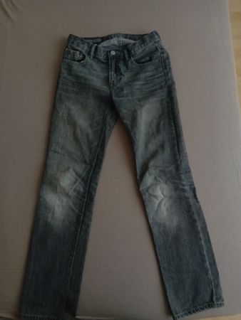 Gap Kinds Straight Jeans Grösse 14 Jahre Gray Wash