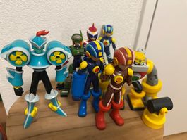 Mega Man Figure Battle Network sammlung konvolut rar mattel