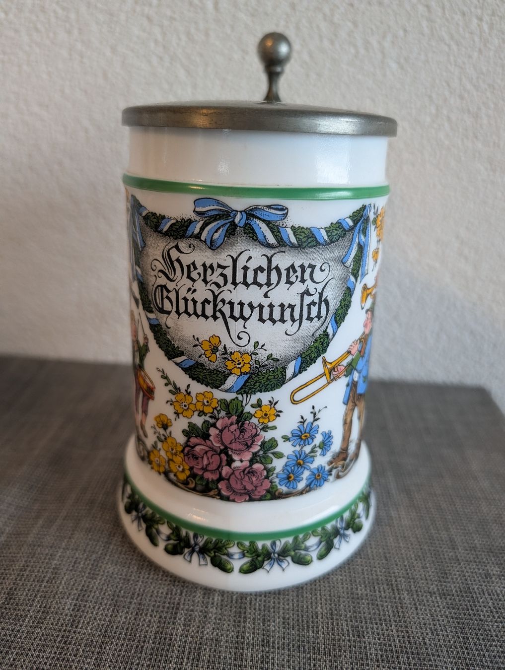 Bicchieri: BMF Bierkrug Herzlichen Glückwunsch – Usato da Bern venduto da ari_66yc