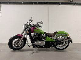 Motorrad Kawasaki VNU800 Chopper 805ccm Gruen/Violett 26495