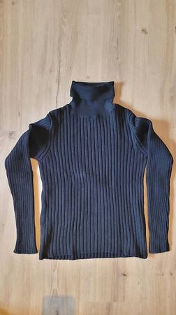 Marc O'Polo Rollkragenpullover in Rippstrick-Optik Grösse S