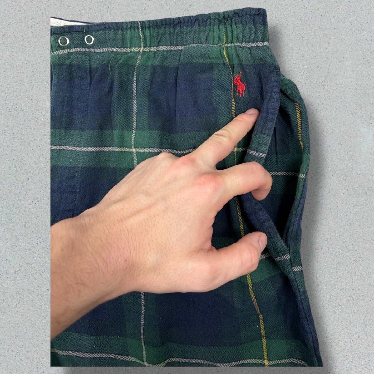 Ralph Lauren Pantaloni: Pantalon Sleepwear Ralph Lauren vert et bleu - L – Nuovo (secondo la descrizione) da Hauterive NE venduto da Leo_o 2