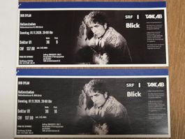 Bob Dylan Top 2 Top Sitzplätze U1 R36 Platz Platz 9 + 10