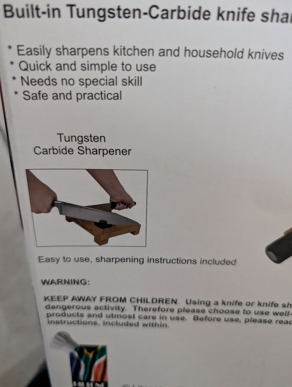 Küchengeräte: Biltongschneider - Bambus - mit Messerschärfer NEU – Neu und originalverpackt aus Bern von berneroberlaenderin 2