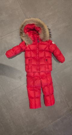 Moncler kids Snowsuit, Red, Size 18-24 Months, Perfect!