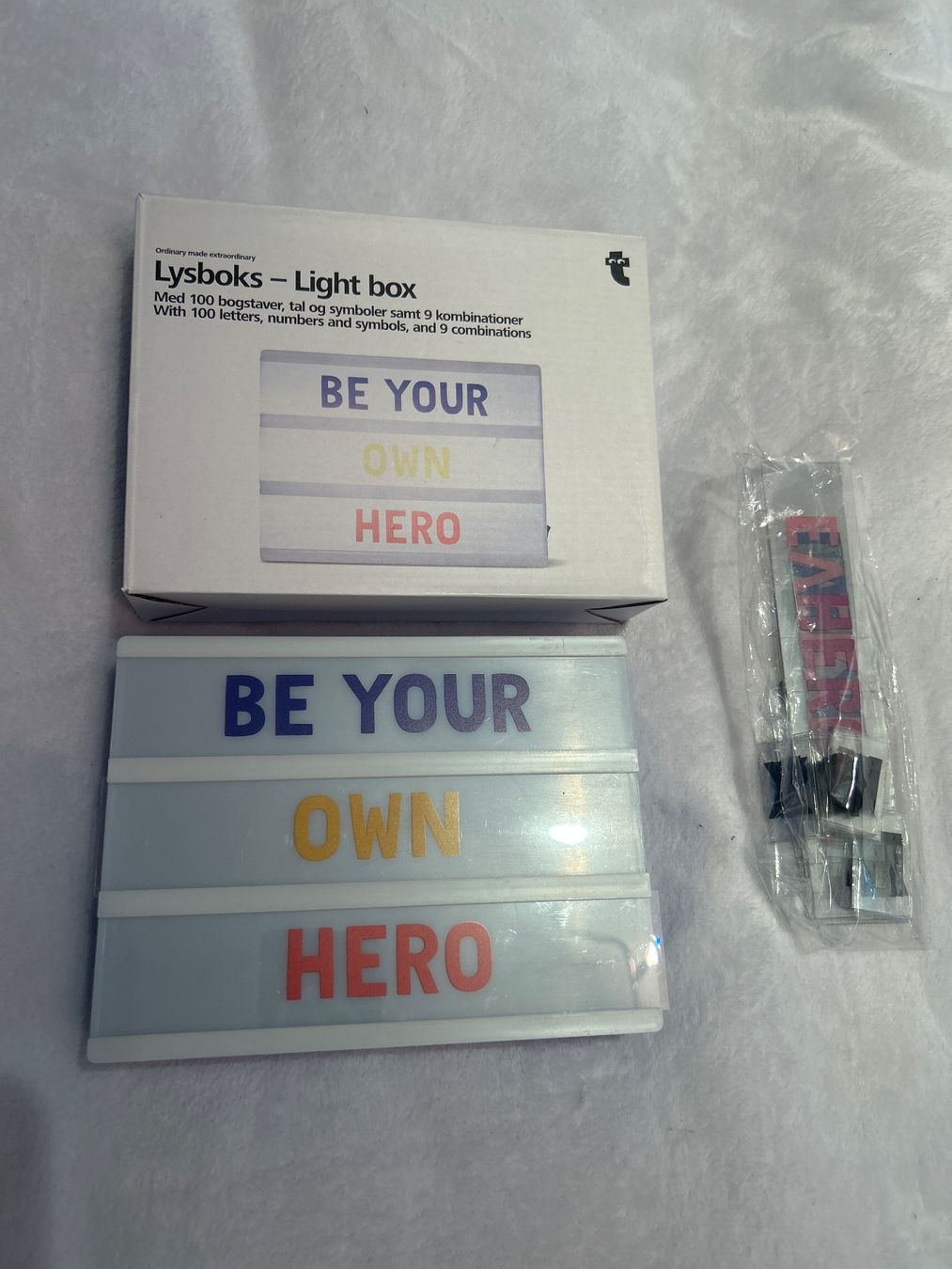 Tutte le decorazioni: Lightbox mit Beschriftung – Nuovo (secondo la descrizione) da Illnau venduto da joya909
