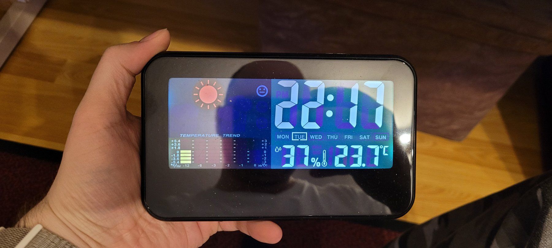 Sonstiges für Haushalt & Wohnen: Wetterstation-Innen-Thermometer, Digitales, Atomuhr – Neu (gemäss Beschreibung) aus Adlikon b.Regensdf von ChriZ86 1