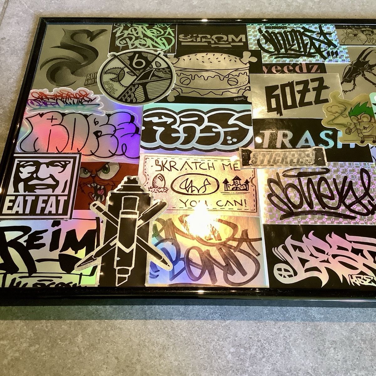 Foto & Immagini: Sticker Collage Graffiti schwarz-weiss Bild by Graffslaps.ch – Nuovo (secondo la descrizione) da zürich venduto da NickLos_26 2