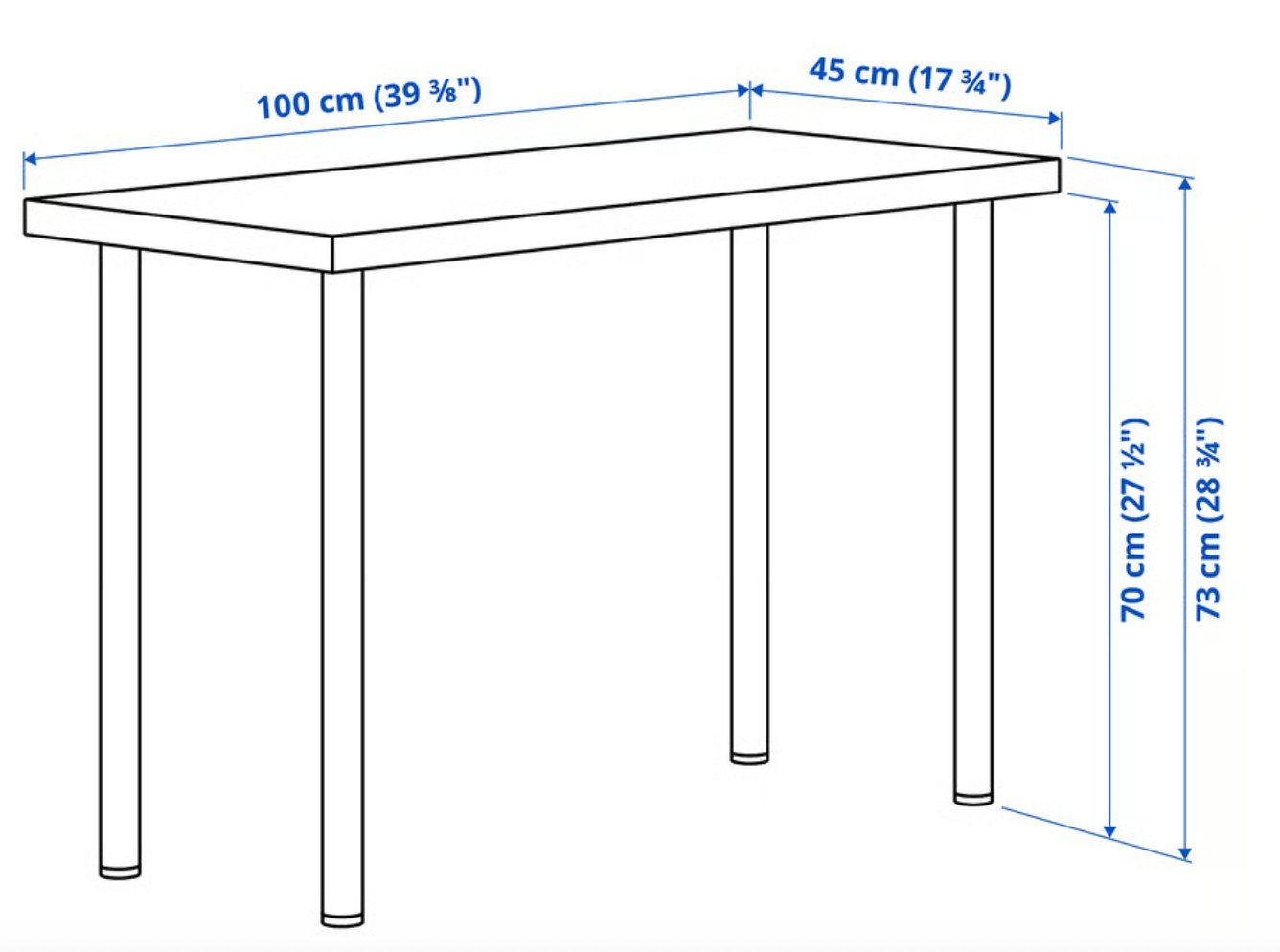 Ikea Tische: IKEA Table Blanche – Gebraucht aus Vevey von secondlifevevey 5