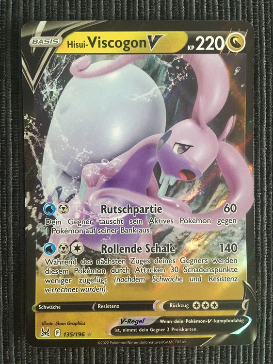 Pokémon Cartes à collectionner: Pokemon Viscogon V Lost Origin Deutsch – Neuf (Voir description) à Wabern par Collectfun