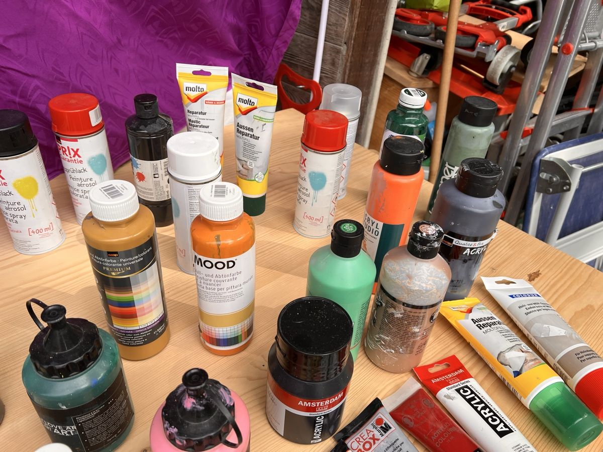 Colori: Malutensilien Farben und ... (6) – Usato da Glattfelden venduto da maa_qcj8 1