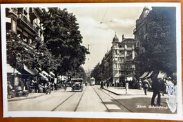 Zürich - Bahnofstrasse - Oldtimer - Animation 1928