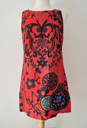 DESIGUAL KLEID DRESS 40 L SOMMERKLEID   TOP ZU JACKE SCHUHE