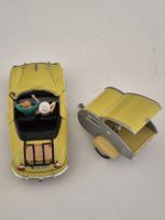 Porsche SB 356 Cabriolet mit Wohnwagen Schuco