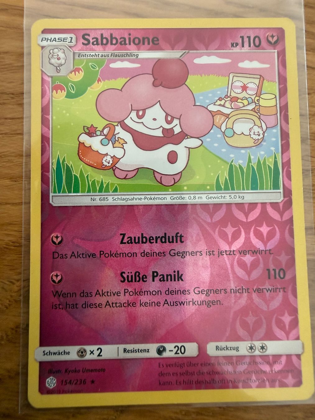 Pokémon Sammelbilder & Trading cards: Sabbaione 154/236 – Gebraucht aus Amriswil von sim_nlb6