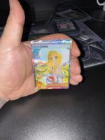Pokémon Karte Lillie Trainer's Decision, Full Art, guter Zus