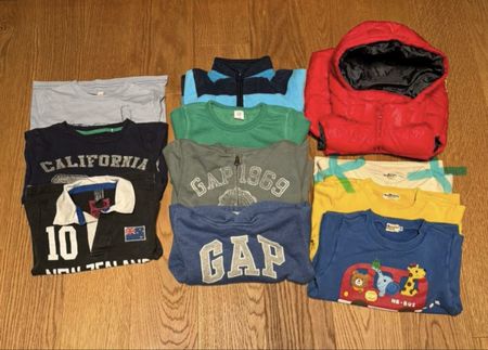 Jungen Bekleidungspaket Gr.92-98, 10-teilig