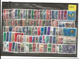 Steckkarte Schweiz meist rundgestempelt; 2.Los [CL2]