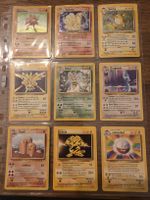 Pokemon Sammelkarten Sammlung Base Set Jungel Fossil