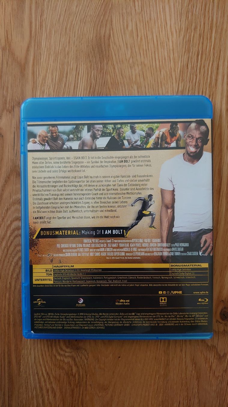 Tutti i DVDs: I am Bolt – Usato da Pfäffikon SZ venduto da Wild0 1