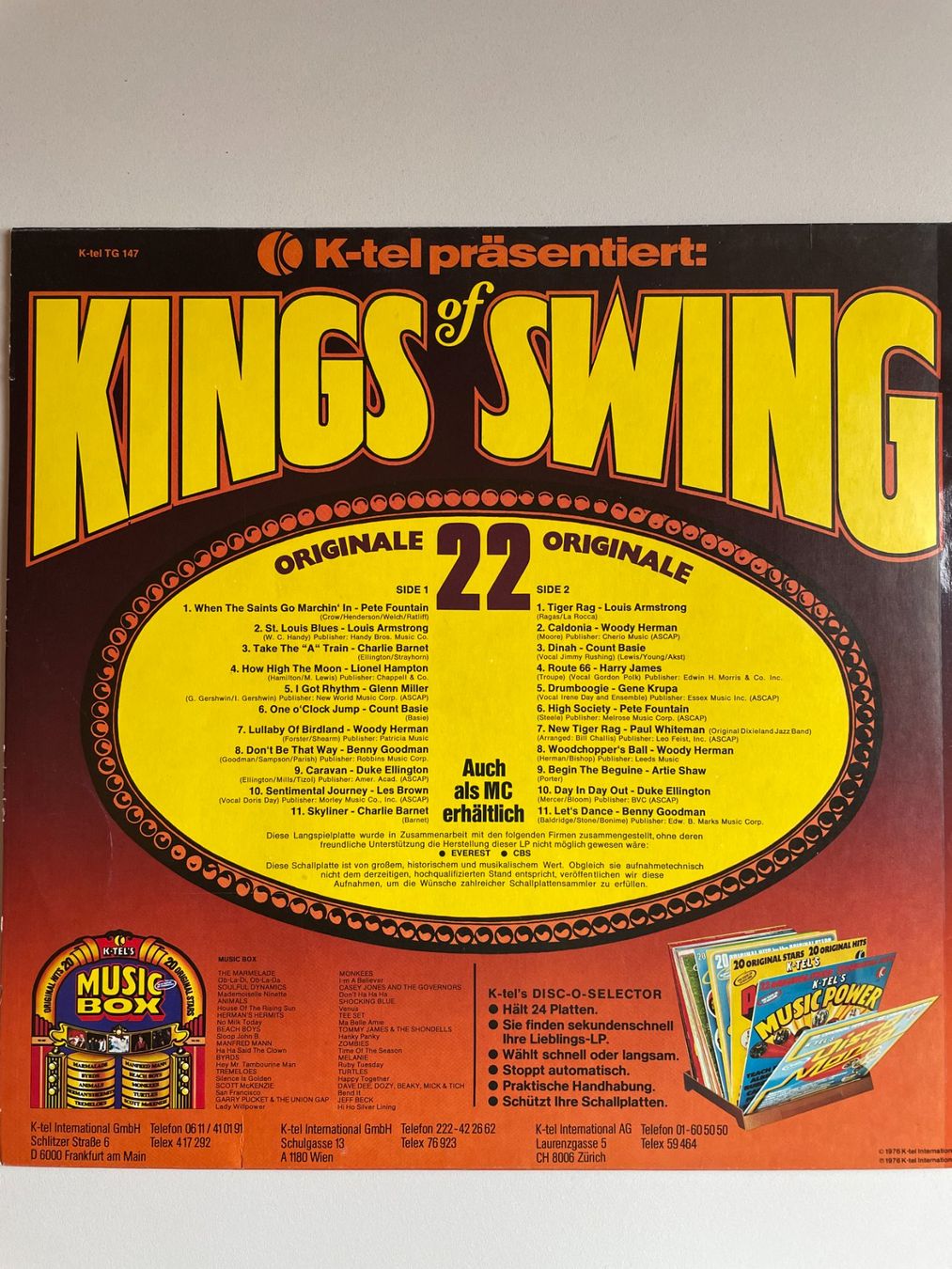 Dischi in vinile: 8 LP Big-Band / Unterhaltung – Usato da Appenzell Steinegg venduto da Wurzlers 2