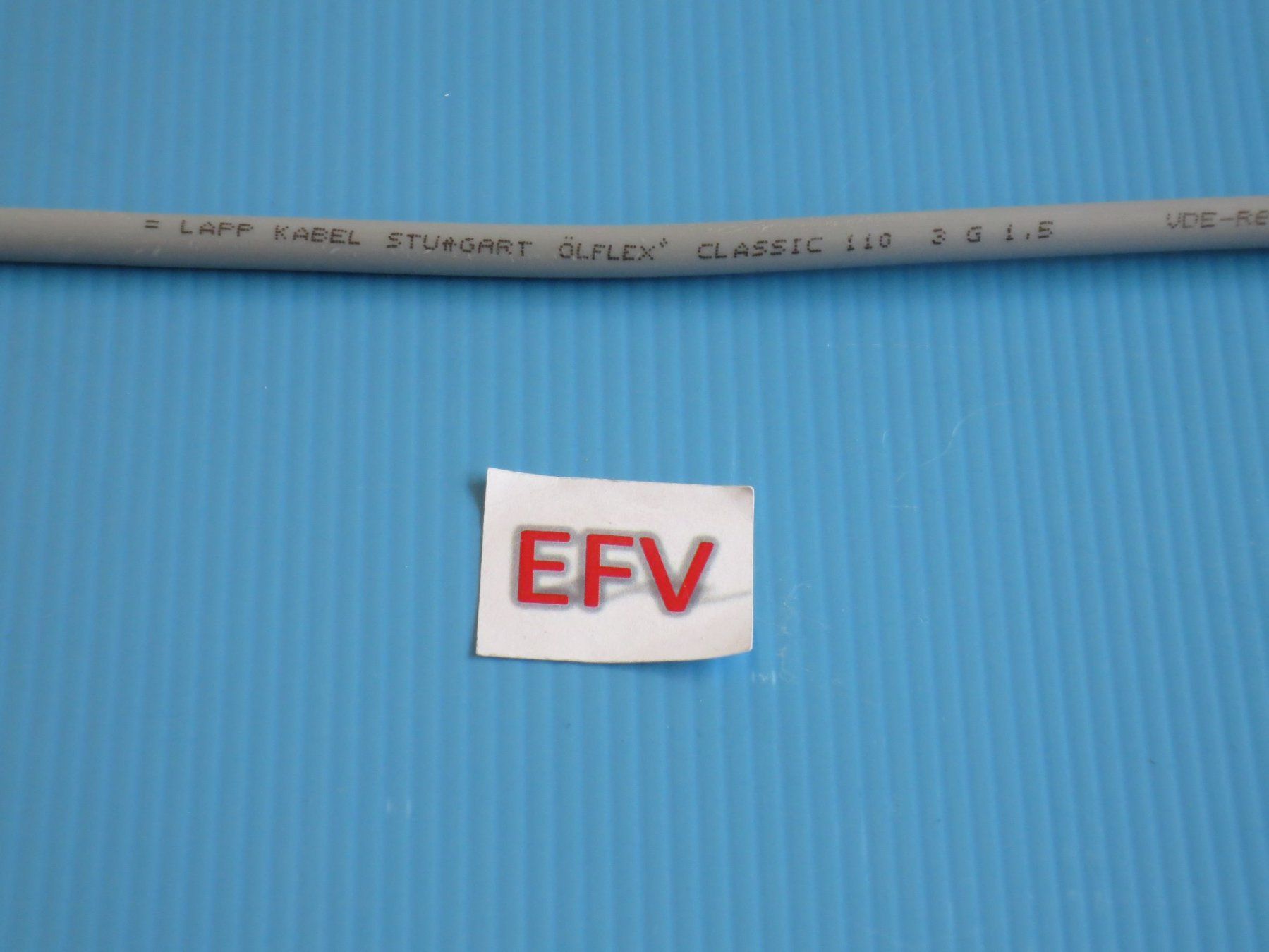 Cavi: Neues PVC Kabel 3x1,5mm2 Flex – Usato da Sulz LU venduto da Elektrofachverkauf 2