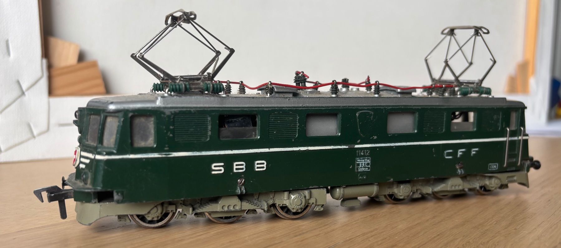 Fleischmann Modellini di ferrovie: Fleischmann Zugkomposition – Usato da Hombrechtikon venduto da belluk 1