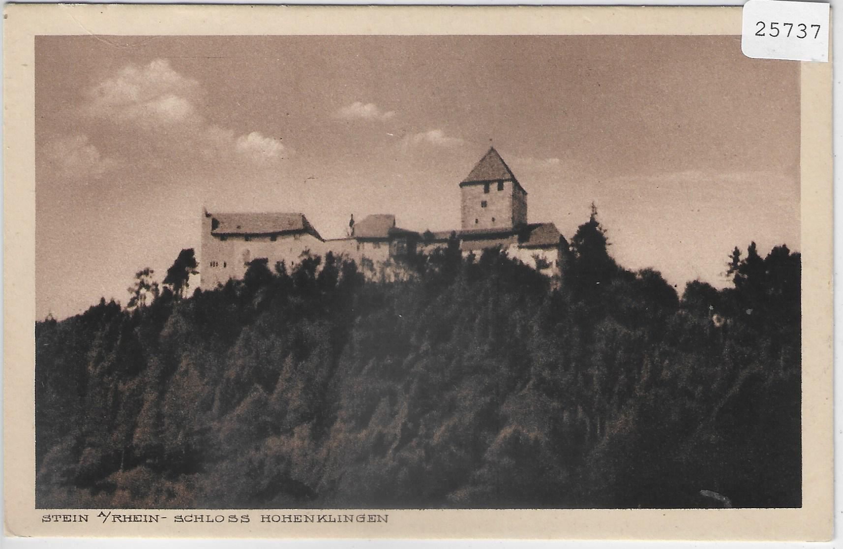 Ansichtskarten: Stein a/Rhein - Schloss Hohenklingen – Antik aus Ettingen von Kartenplanet