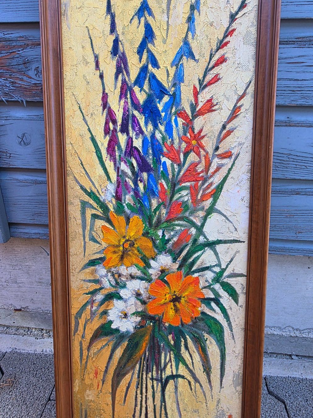 Gemälde: Florales Blumen Gemälde - Neri - Lugano – Gebraucht aus Walterswil BE von Lonitti 2