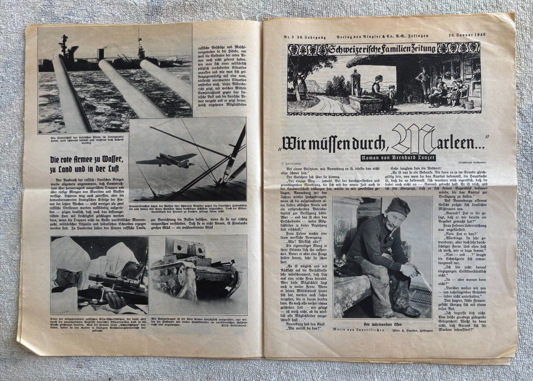 Riviste & Magazine: LEBEN IM BILD 20. JANUAR 1940 – Usato da Ostermundigen venduto da wini63 2