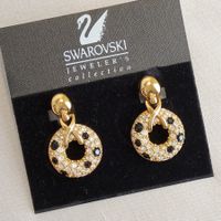 Swarovski luxuriöse Ohrclips ca 1980 NEU