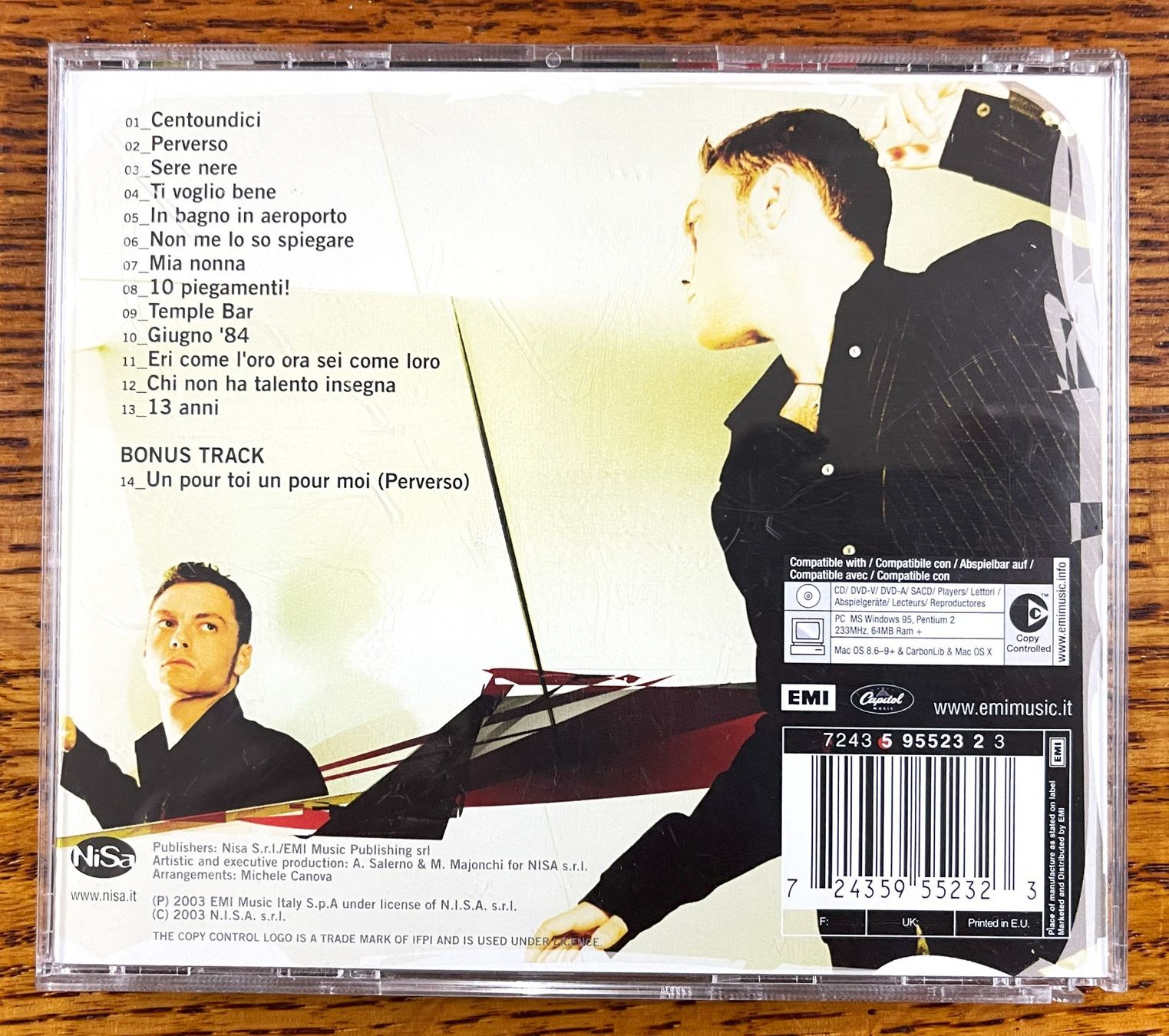 CD: TIZIANO FERRO CD – Usato da Oftringen venduto da Vucki 1