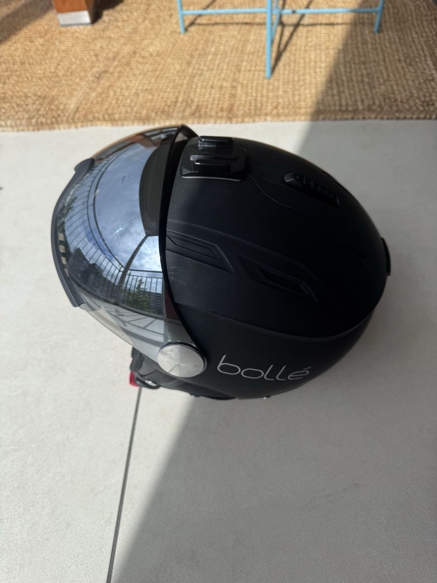 Caschi: Schwarzer Skihelm mit Visier – Usato da Frauenfeld venduto da sophiaverkauft 2