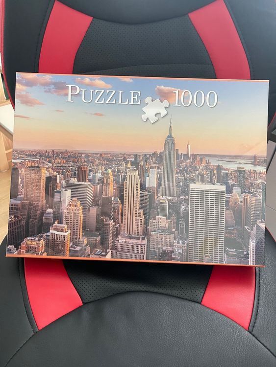 Ravensburger Puzzle 1000 Teile - Nachtlichter Am Ocean Drive Panorama Puzzle