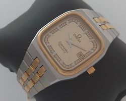 Omega Seamaster Bicolor Vintage Damenuhr – Kal. 1380