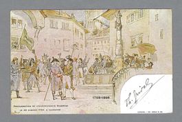 1898, INDÉPENDANCE VAUDOISE, CENTENAIRE