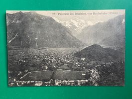 Panorama von Interlaken vom Harderkulm