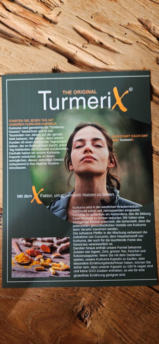 Cibi & Specialità: Turmerix Kapseln - 300 Stk - Stärken Sie Ihr Immunsystem – Nuovo e nell'imballaggio originale da Remigen venduto da Jumba 5