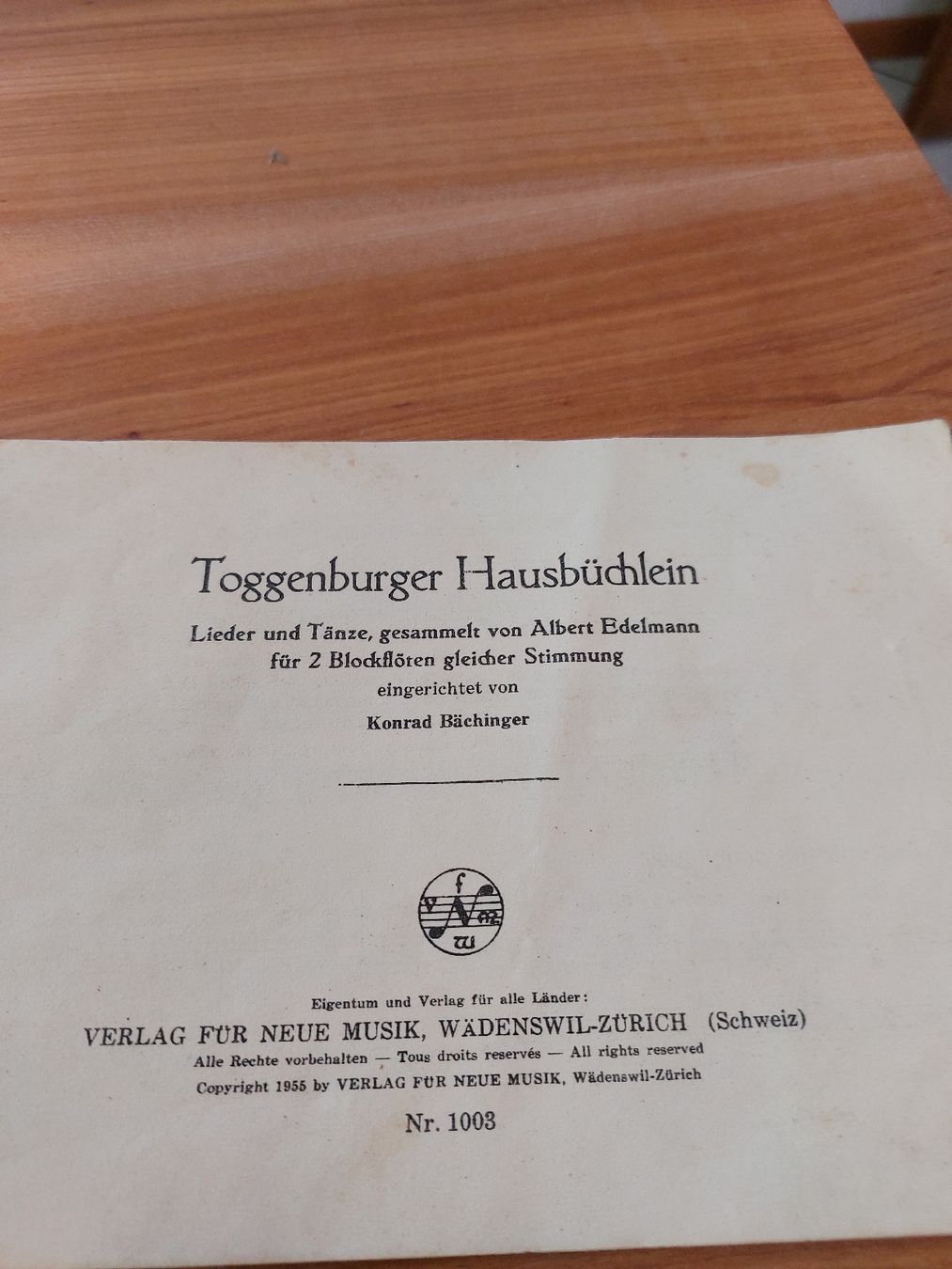 Libri: Altes Toggenburger Hausbüchlein Albert Edelmann – Usato da Ganterschwil venduto da HeidiuPeter 2