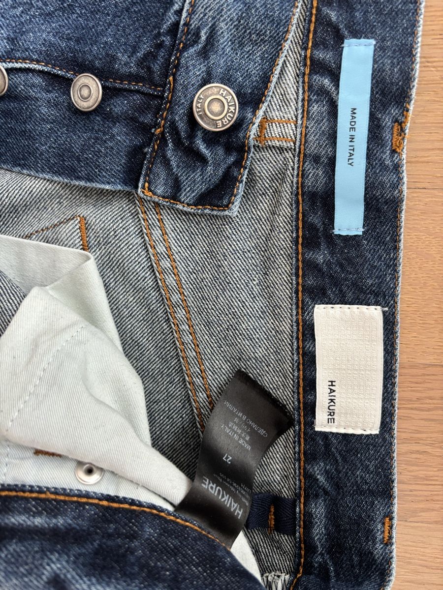 Jeans: Haikure Jeans Bethany intense blue, 27 – Usato da Luzern venduto da Magda1914 1