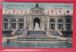 EXPO DU BRUXELLES 1910, LE PALAIS DE LA BELGIQUE